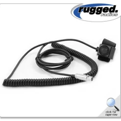 Rugged Radios Velcro Mount Steering Wheel Push To Talk (PTT)