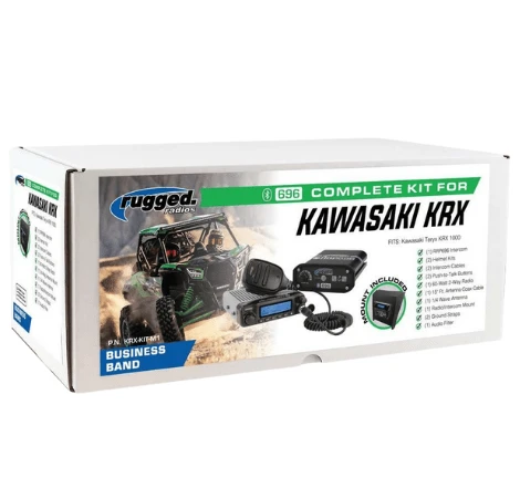 Rugged Radios Kawasaki Teryx KRX 1000 Complete Communication Kit