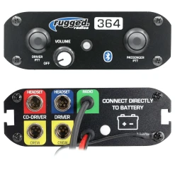 Rugged Radios 2 Person 364 Communication Intercom Bundle W/ 2-Way Radio &amp; Helmet Kits -Zrp Store 2 Person 364 Communication Intercom Bundle with 2 Way Radio and Helmet Kits5