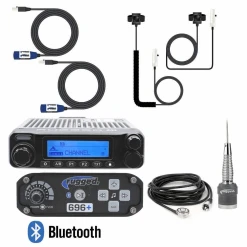 Rugged Radios 2 Person BUILDER KIT W/ RRP696 PLUS Bluetooth Intercom & M1 Digital Radio