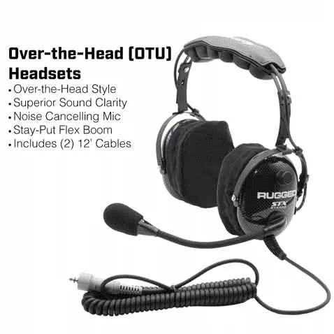 Rugged Radios 2 Person STX Stereo Complete Communication Intercom System W/ STX Headsets - Image 9