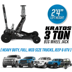 Pro Eagle 3 Ton Big Wheel Off Road Jack - Kratos