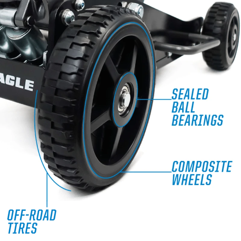Pro Eagle 3 Ton Big Wheel Off Road Jack - Kratos - Image 2