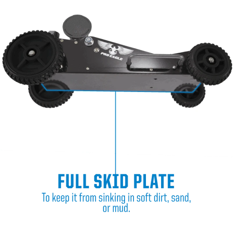 Pro Eagle 3 Ton Big Wheel Off Road Jack - Kratos - Image 3