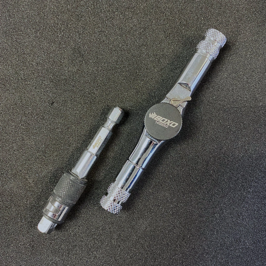 BoxoUSA 113-Piece Metric Tool Set With 2-Drawer Hand Carry Tool Box, Matte Black - Image 6