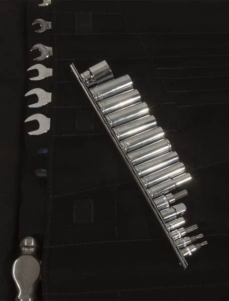 PRP Seats PRP Can-Am Roll-Up Tool Bag With 35pc Tool Kit - Image 4