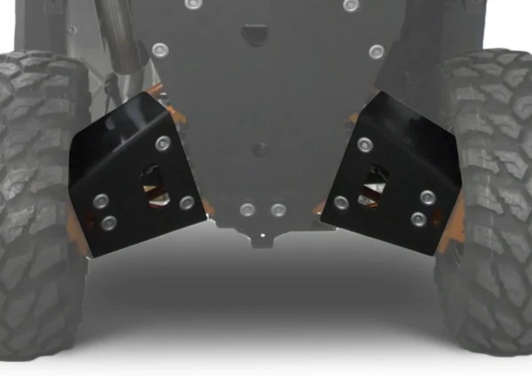 Rival Powersports Rival Polaris Ranger 1000 / 1000 XP / CREW Plastic Rear A-Arm Guards - Image 2