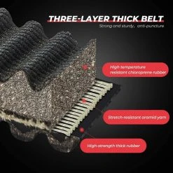 Kemimoto RZR XP 1000/ General 1000 / S 1000 Heavy Duty Carbon Drive Belt 14 Kemimoto RZR XP 1000/ General 1000 / S 1000 Heavy Duty Carbon Drive Belt -Zrp Store Carbon Drive Belt 4