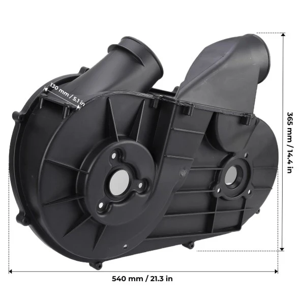 Kemimoto Polaris RZR/ Ranger/ General Clutch Cover - Image 3