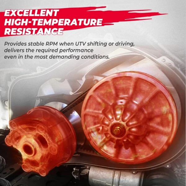 Kemimoto Polaris RZR PRO XP Drive Belt, Heavy Duty Engine Belt - Image 5