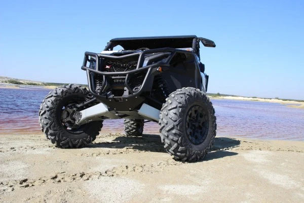 Rival Powersports Rival Can-Am Maverick X3 72'' Alloy Front A-Arm Guards - Image 3