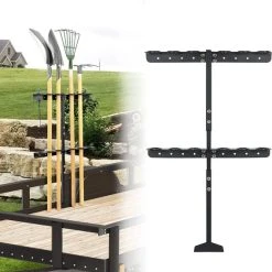 Kemimoto Universal Landscape 6 Hole Hand Tool Rack