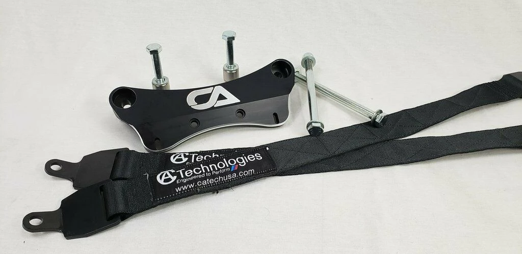 CA Technologies USA CA Technologies Can Am X3 Front Suspension Limit Strap System Black 72" Machine