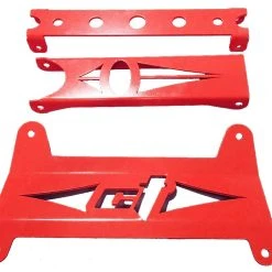 CT Race Worx Maverick 3 Piece Gusset Kit -Zrp Store og 3pc red