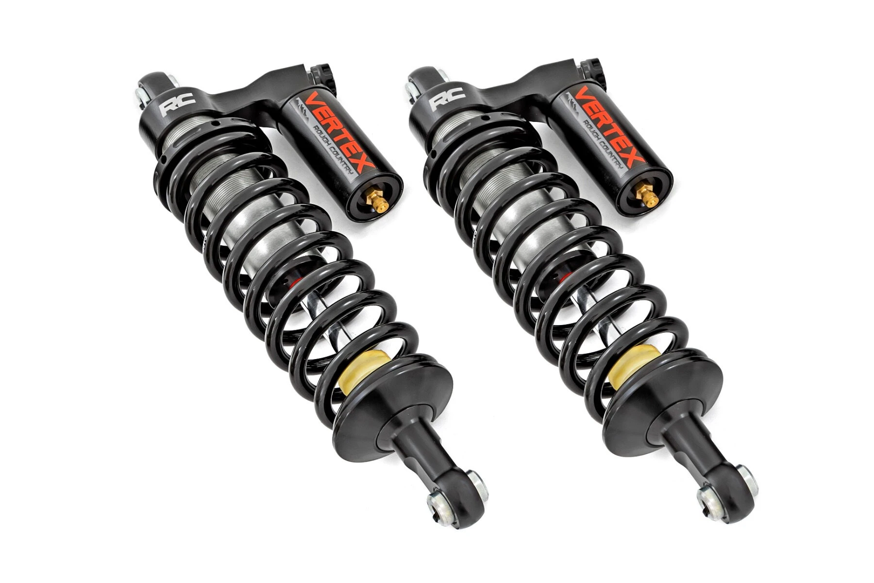 Rough Country '09-'21 Polaris Ranger Full Size 0-2" Vertex Front Coil Over Shock Pair 3 Rough Country '09-'21 Polaris Ranger Full Size 0-2" Vertex Front Coil Over Shock Pair