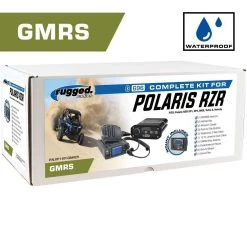 Rugged Radios Polaris RZR GMR25 Complete UTV Communication Kit