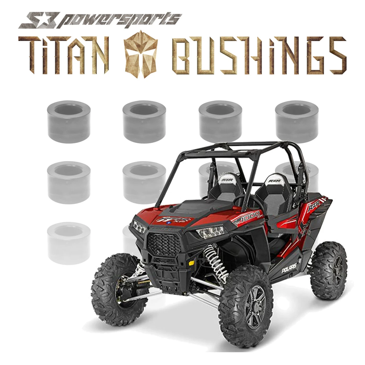 S3 Powersports S3 Power Sports Polaris RZR XP 1000 / Turbo A-Arm Bushing Kits - Image 3